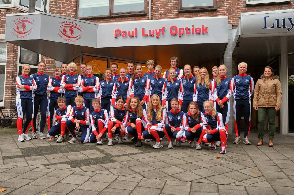 Paul Luyf hoofdsponsor van de clubselectie Schaatsclub Haarlem